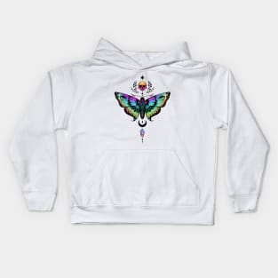 Night moth Kids Hoodie